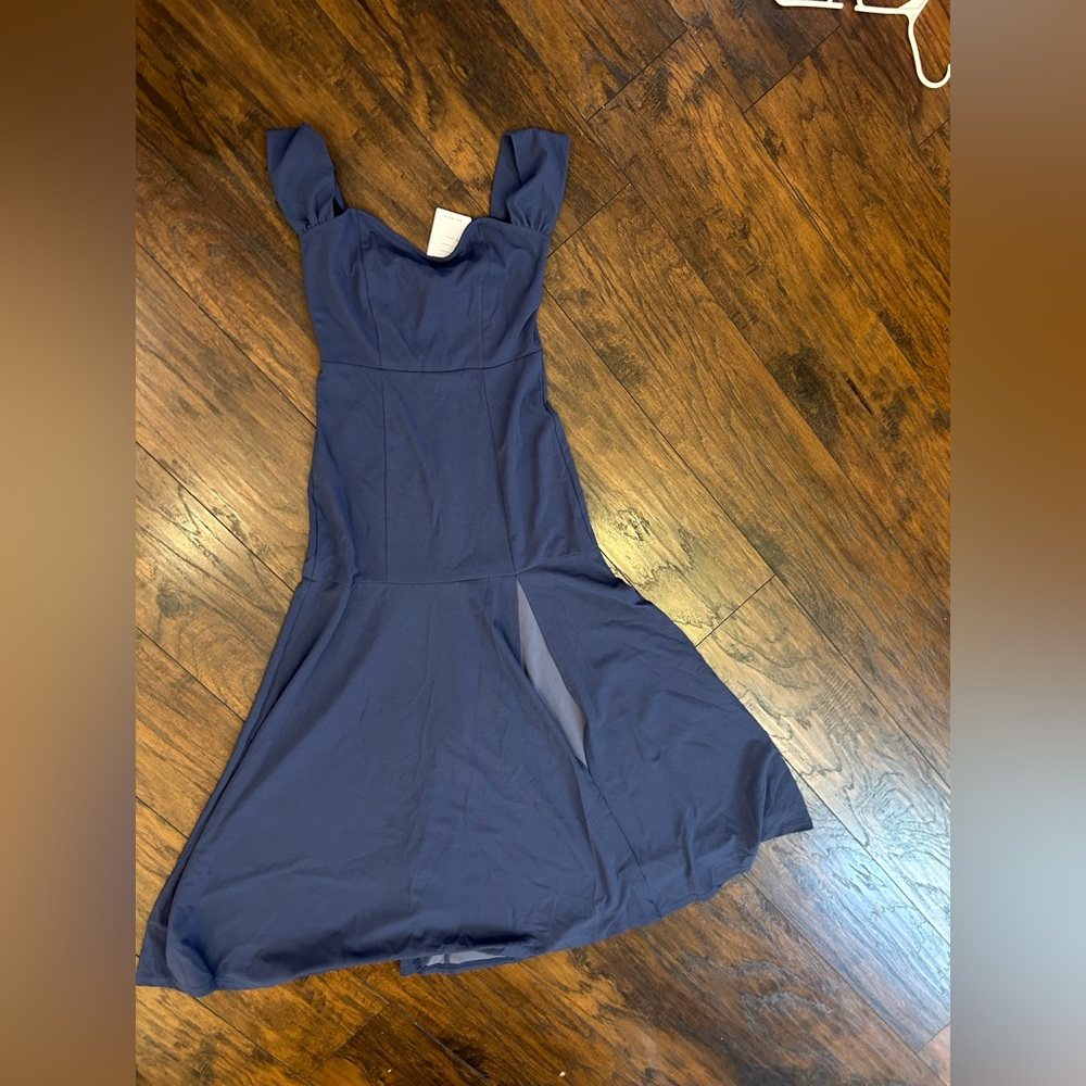 NWT medium blue maxi dress